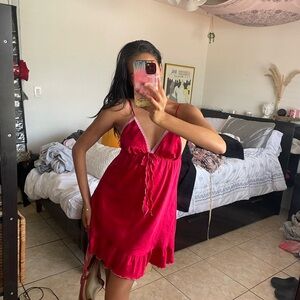 Victoria's Secret Vibrant Pink Mini Dress